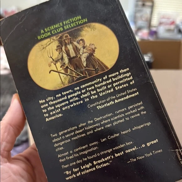 The Long Tomorrow by Leigh Brackett Book - Picture 2 of 2